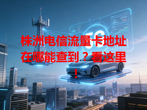 株洲电信流量卡地址在哪能查到？看这里！