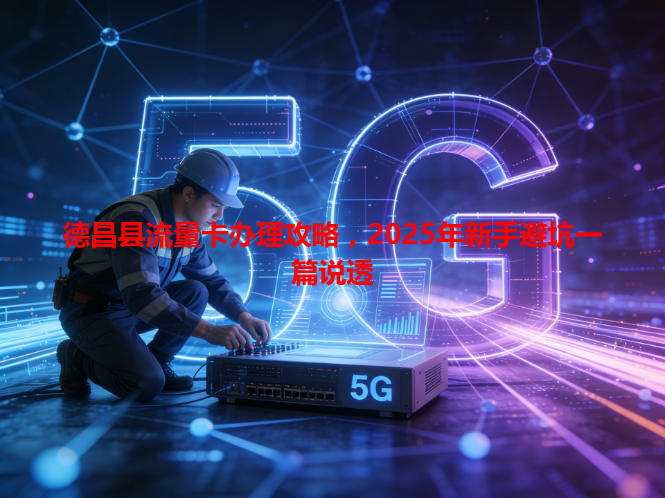 德昌县流量卡办理攻略，2025年新手避坑一篇说透