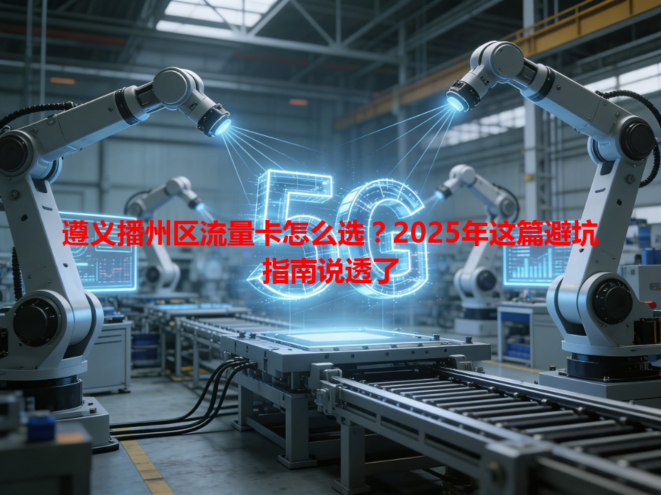 遵义播州区流量卡怎么选？2025年这篇避坑指南说透了