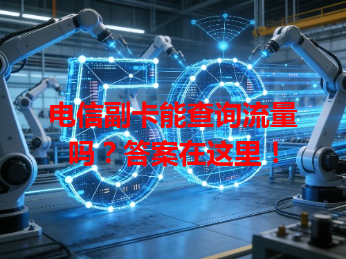 电信副卡能查询流量吗？答案在这里！