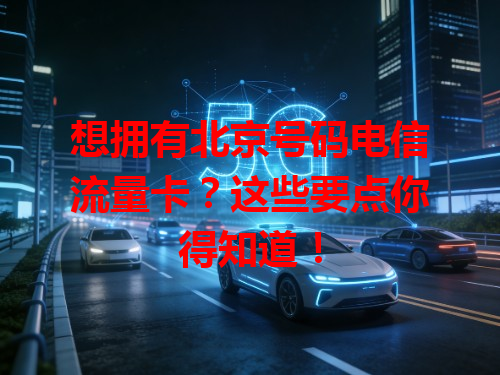 想拥有北京号码电信流量卡？这些要点你得知道！