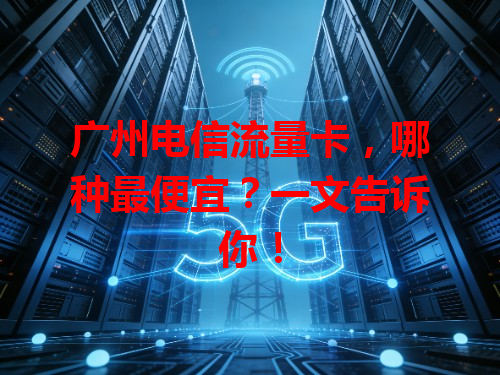 广州电信流量卡，哪种最便宜？一文告诉你！