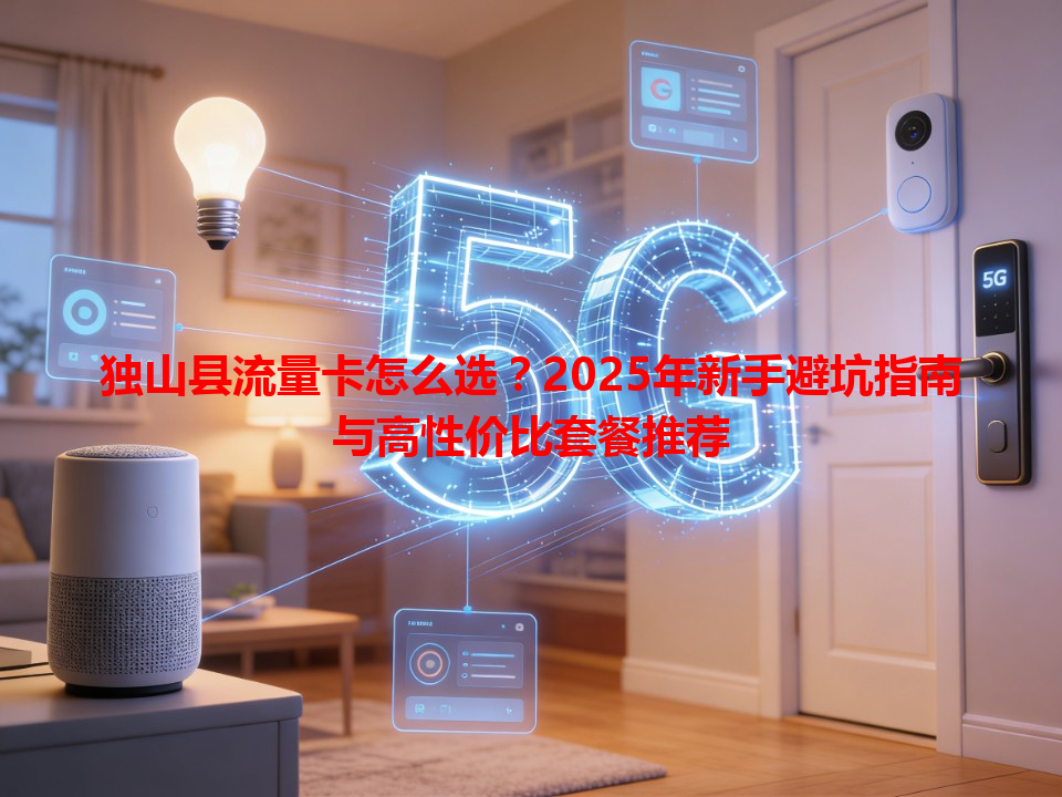 独山县流量卡怎么选？2025年新手避坑指南与高性价比套餐推荐