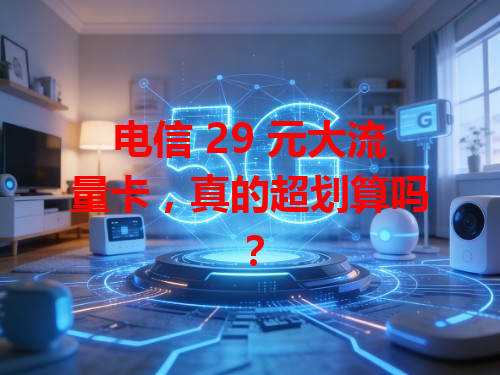 电信 29 元大流量卡，真的超划算吗？