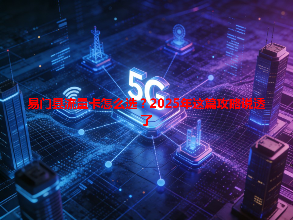 易门县流量卡怎么选？2025年这篇攻略说透了