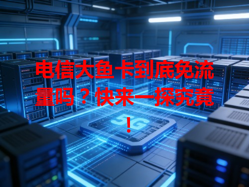 电信大鱼卡到底免流量吗？快来一探究竟！