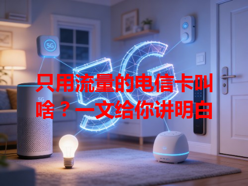 只用流量的电信卡叫啥？一文给你讲明白