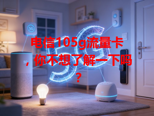 电信105g流量卡，你不想了解一下吗？