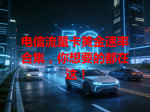 电信流量卡黄金速率合集，你想要的都在这！