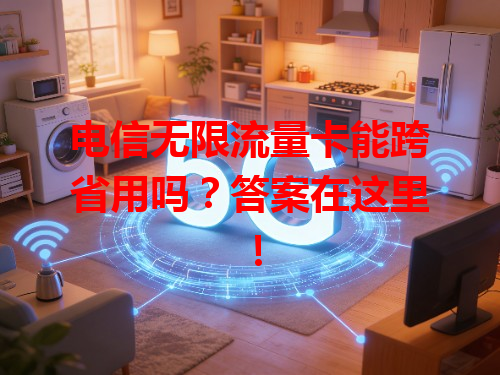 电信无限流量卡能跨省用吗？答案在这里！