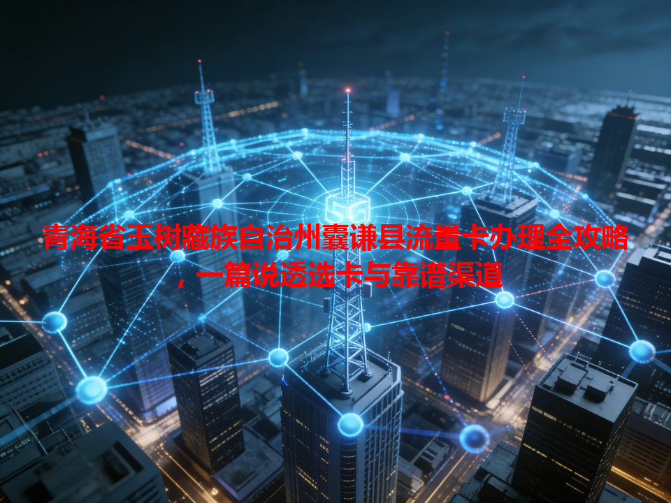 青海省玉树藏族自治州囊谦县流量卡办理全攻略，一篇说透选卡与靠谱渠道