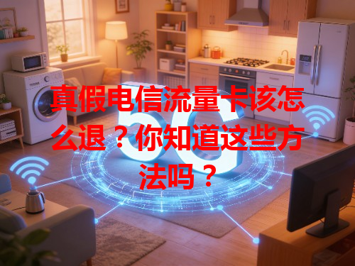 真假电信流量卡该怎么退？你知道这些方法吗？
