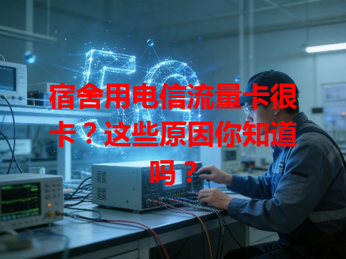 宿舍用电信流量卡很卡？这些原因你知道吗？