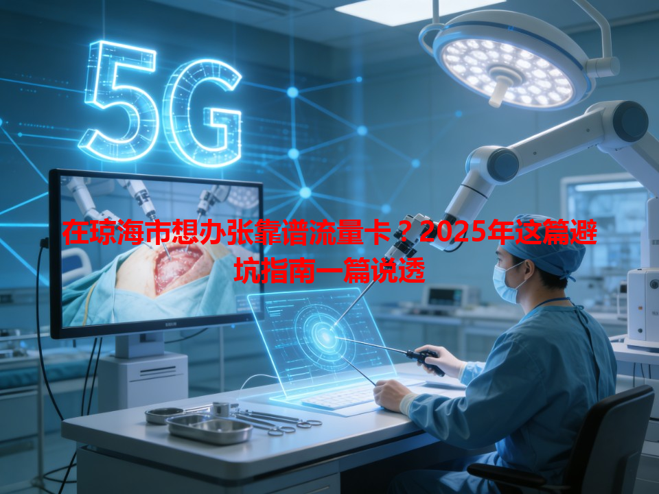 在琼海市想办张靠谱流量卡？2025年这篇避坑指南一篇说透