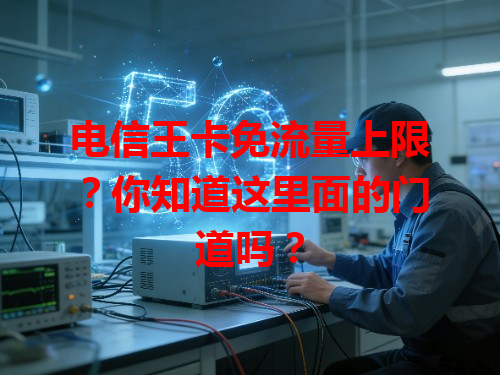 电信王卡免流量上限？你知道这里面的门道吗？