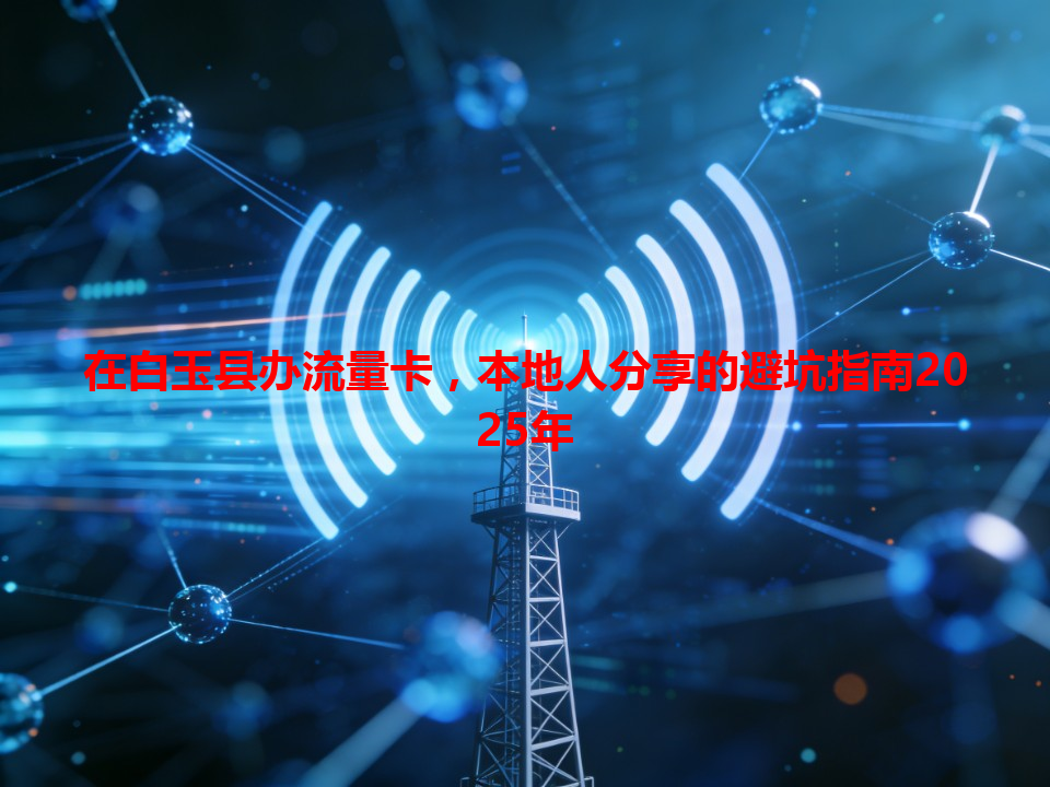 在白玉县办流量卡，本地人分享的避坑指南2025年