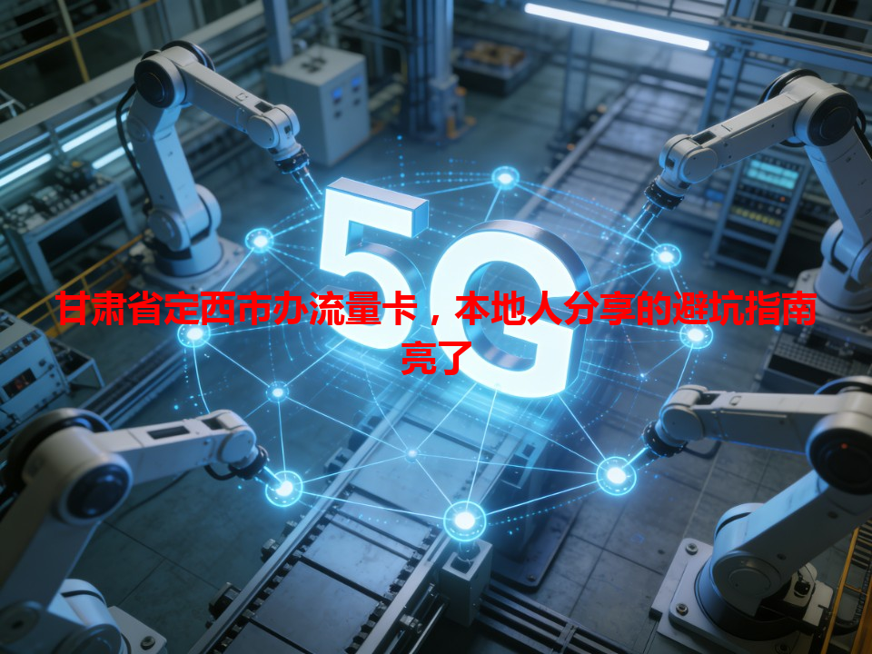 甘肃省定西市办流量卡，本地人分享的避坑指南亮了