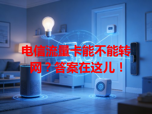 电信流量卡能不能转网？答案在这儿！