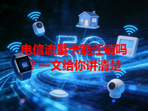 电信流量卡能注销吗？一文给你讲清楚