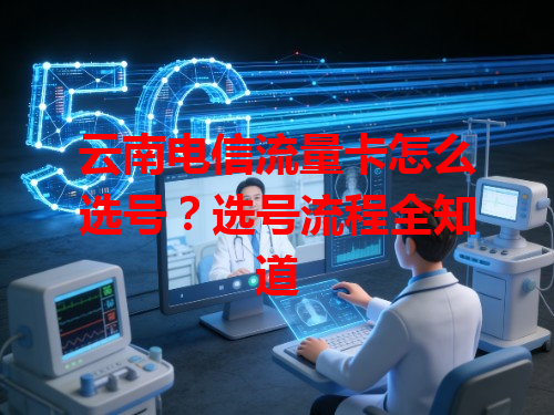 云南电信流量卡怎么选号？选号流程全知道