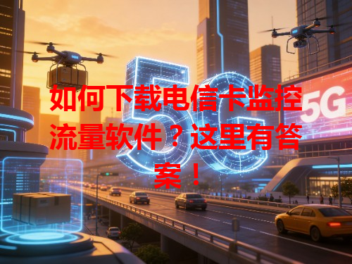 如何下载电信卡监控流量软件？这里有答案！