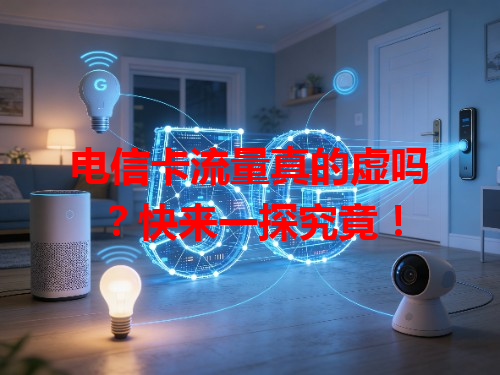 电信卡流量真的虚吗？快来一探究竟！