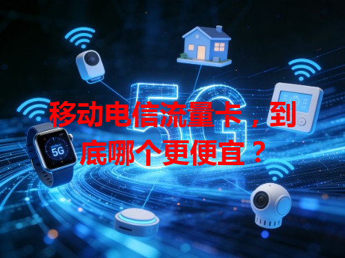 移动电信流量卡，到底哪个更便宜？
