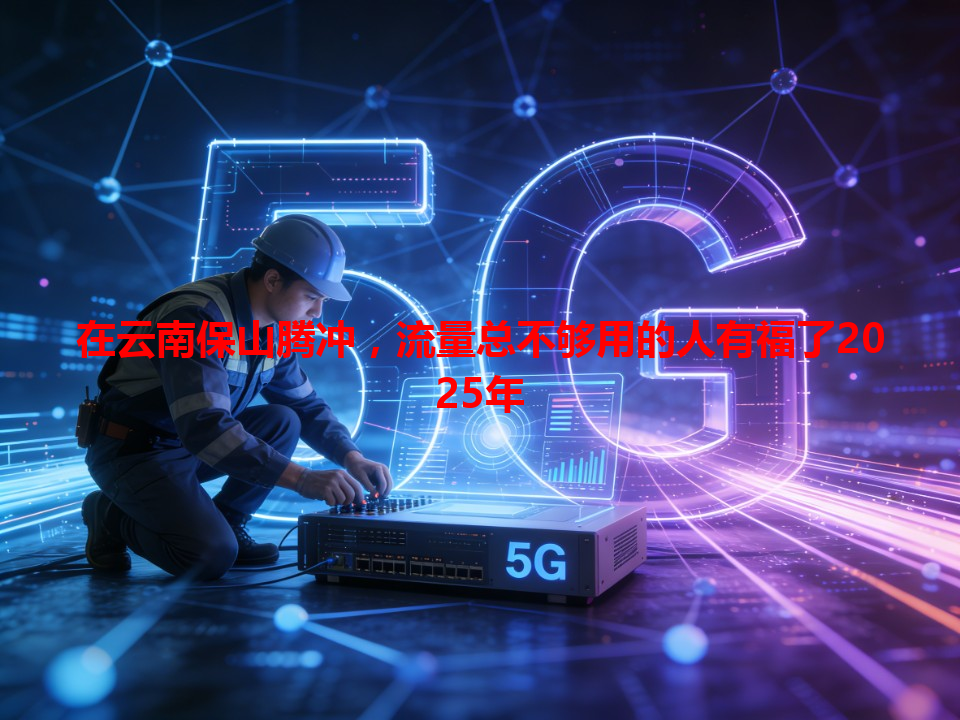 在云南保山腾冲，流量总不够用的人有福了2025年