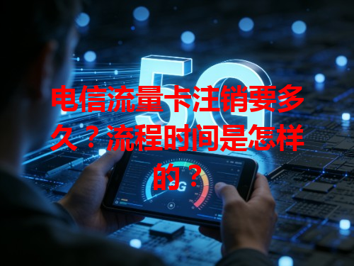 电信流量卡注销要多久？流程时间是怎样的？