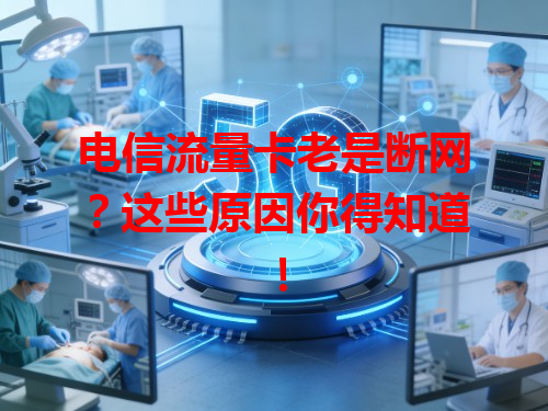 电信流量卡老是断网？这些原因你得知道！