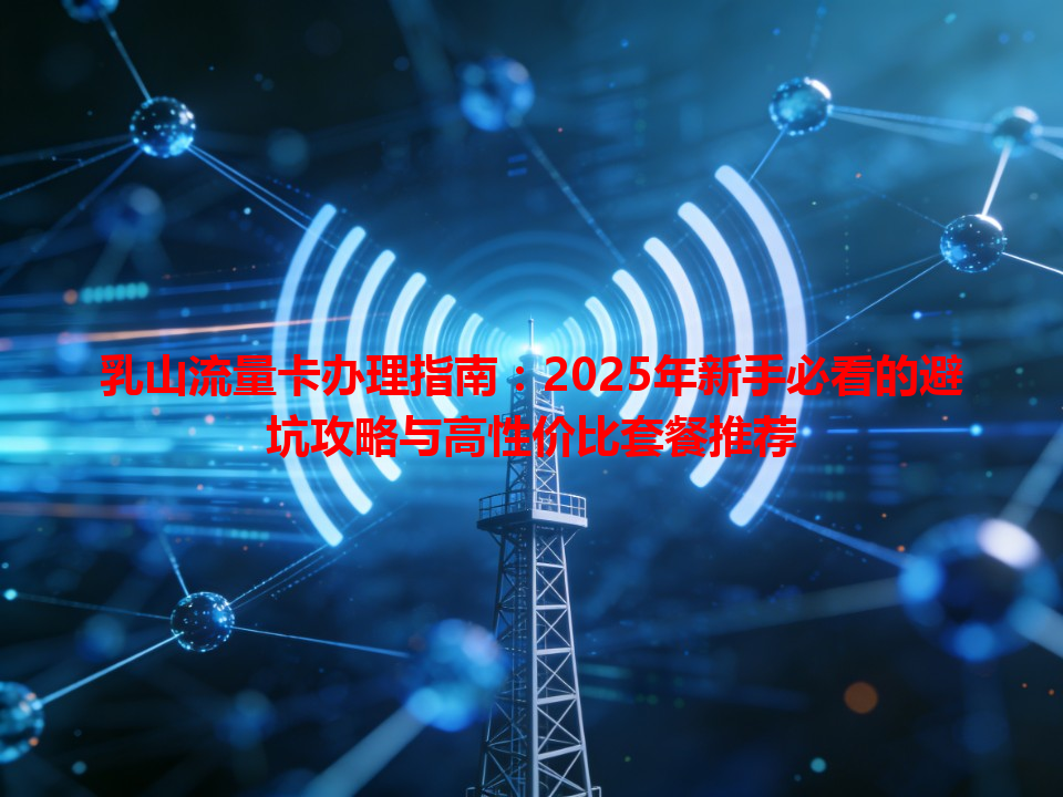 乳山流量卡办理指南：2025年新手必看的避坑攻略与高性价比套餐推荐