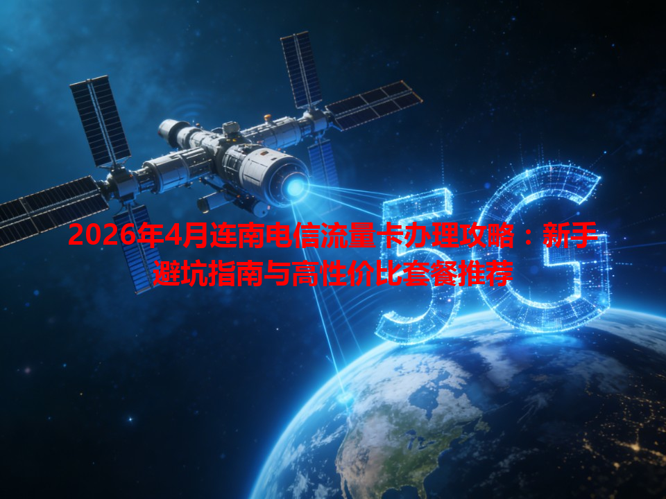 2026年4月连南电信流量卡办理攻略：新手避坑指南与高性价比套餐推荐