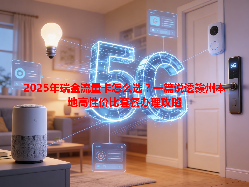 2025年瑞金流量卡怎么选？一篇说透赣州本地高性价比套餐办理攻略