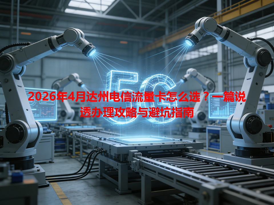 2026年4月达州电信流量卡怎么选？一篇说透办理攻略与避坑指南