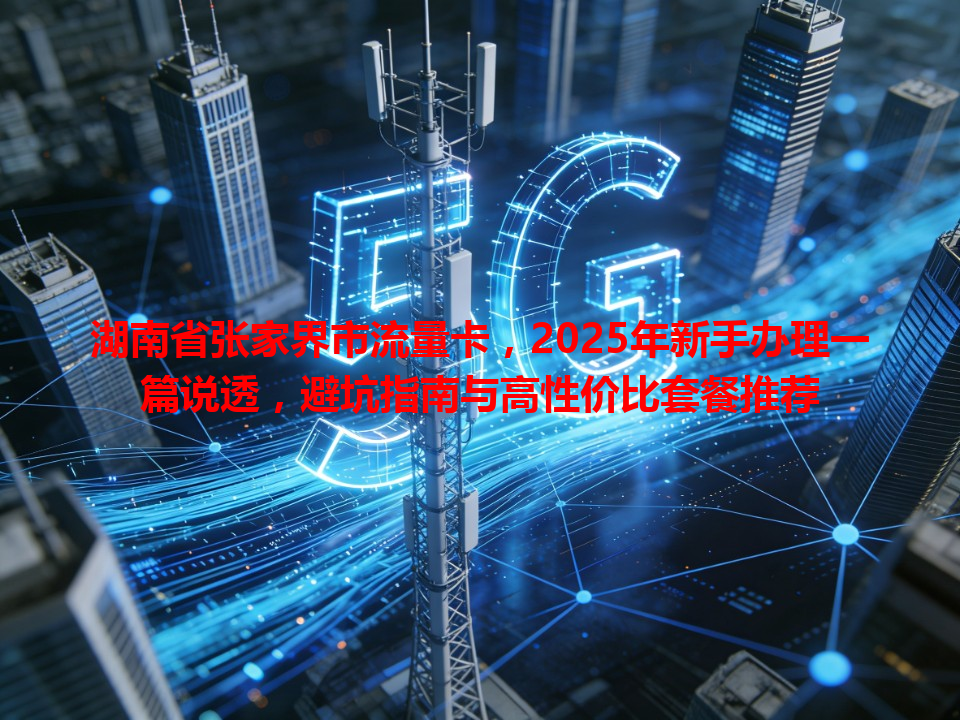 湖南省张家界市流量卡，2025年新手办理一篇说透，避坑指南与高性价比套餐推荐