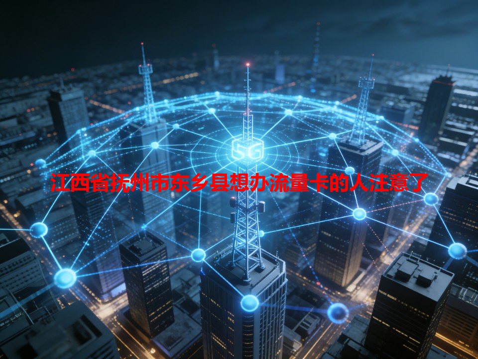 江西省抚州市东乡县想办流量卡的人注意了