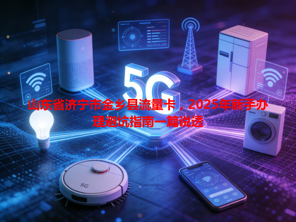 山东省济宁市金乡县流量卡，2025年新手办理避坑指南一篇说透