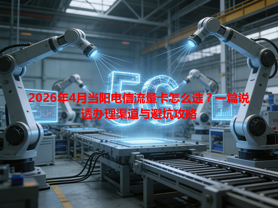 2026年4月当阳电信流量卡怎么选？一篇说透办理渠道与避坑攻略