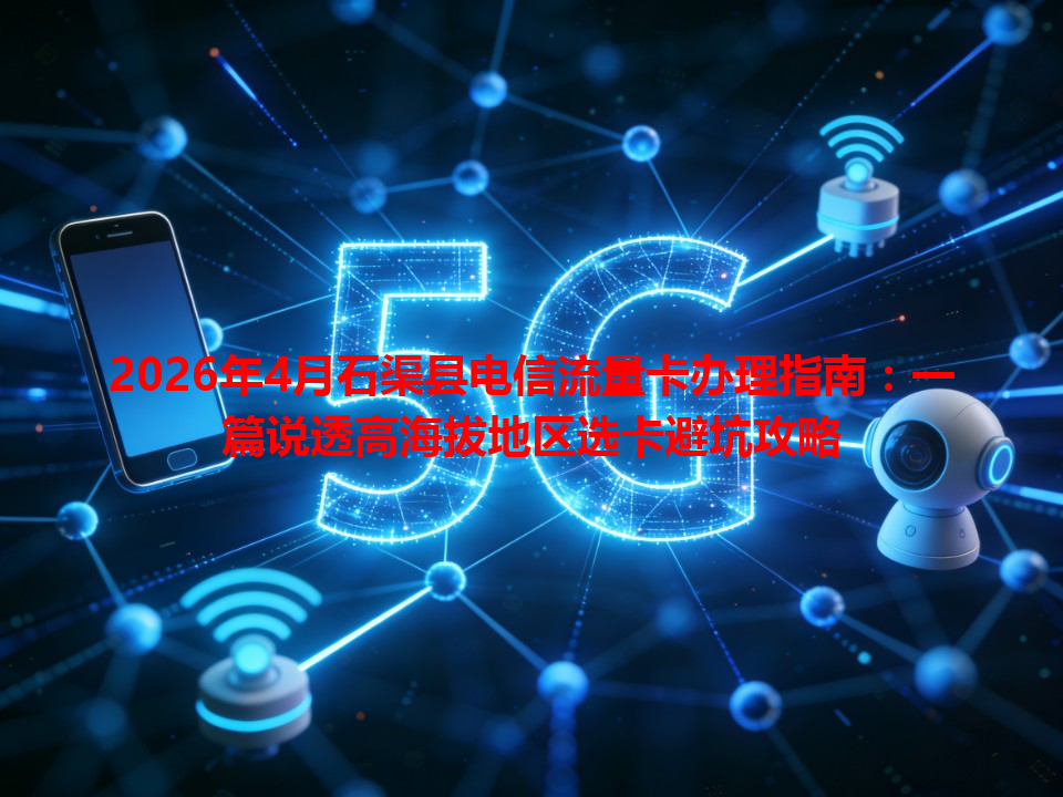 2026年4月石渠县电信流量卡办理指南：一篇说透高海拔地区选卡避坑攻略