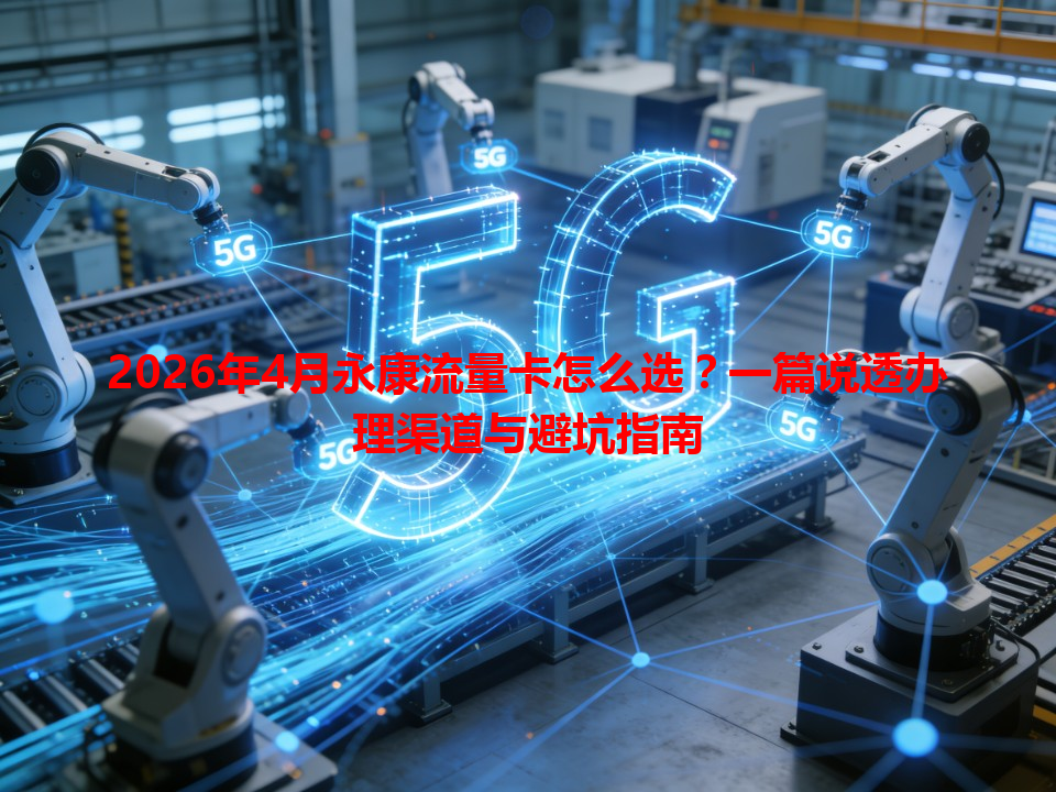 2026年4月永康流量卡怎么选？一篇说透办理渠道与避坑指南