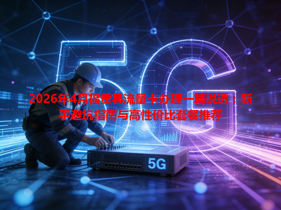2026年4月福贡县流量卡办理一篇说透：新手避坑指南与高性价比套餐推荐