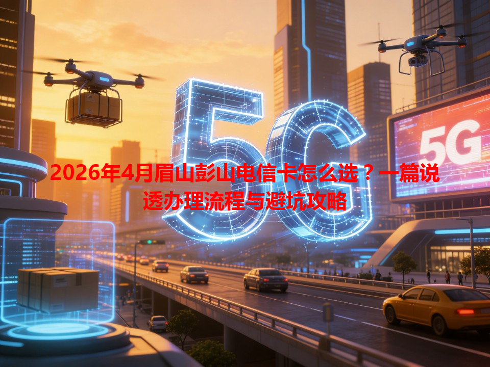 2026年4月眉山彭山电信卡怎么选？一篇说透办理流程与避坑攻略