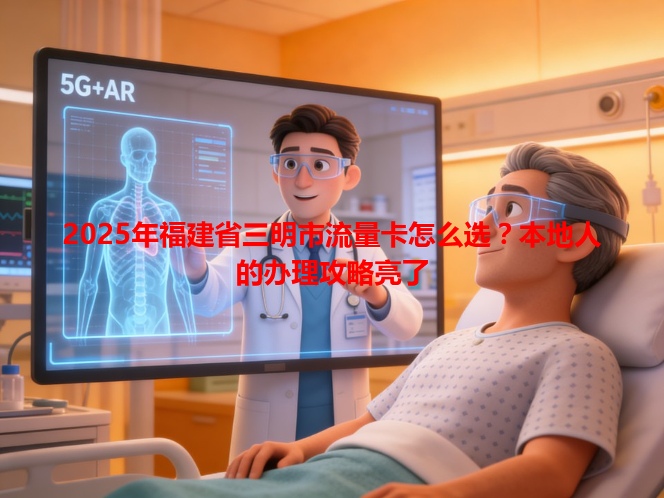 2025年福建省三明市流量卡怎么选？本地人的办理攻略亮了