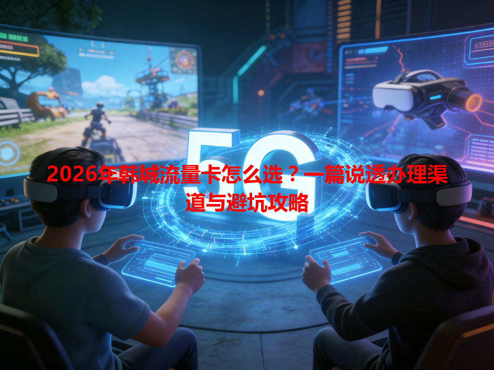 2026年韩城流量卡怎么选？一篇说透办理渠道与避坑攻略