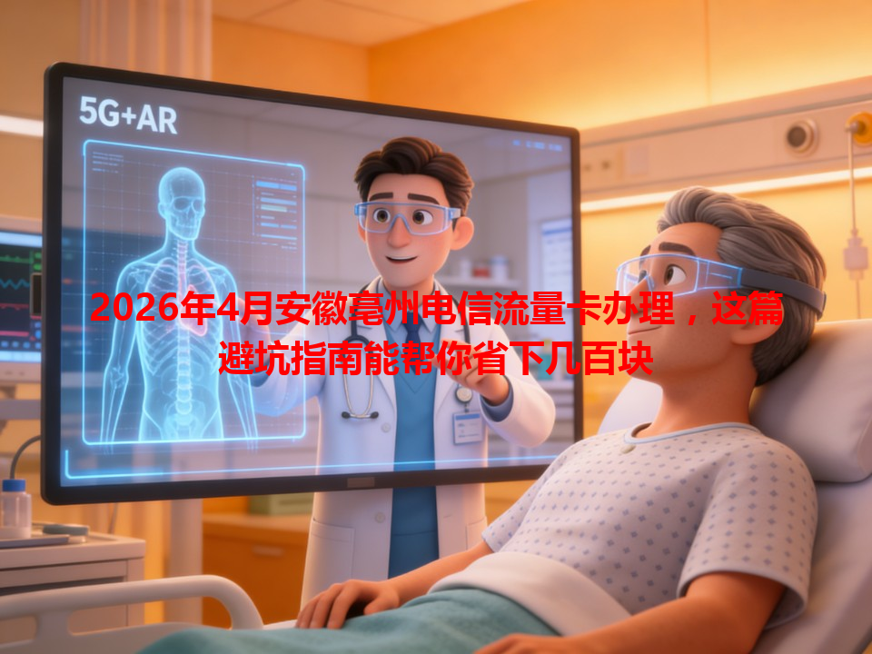 2026年4月安徽亳州电信流量卡办理，这篇避坑指南能帮你省下几百块