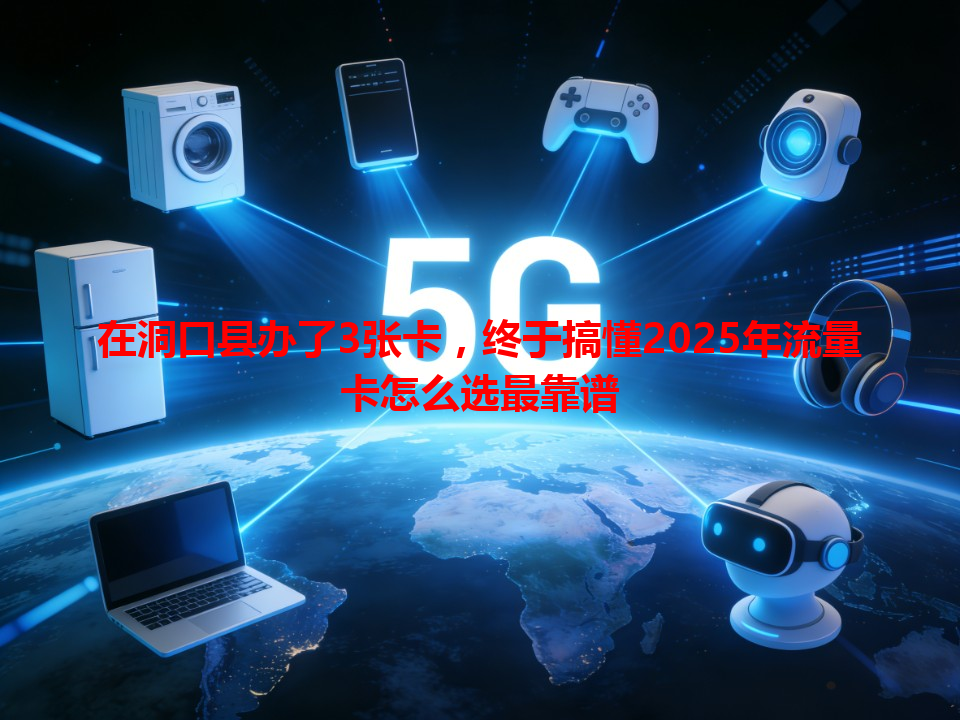 在洞口县办了3张卡，终于搞懂2025年流量卡怎么选最靠谱