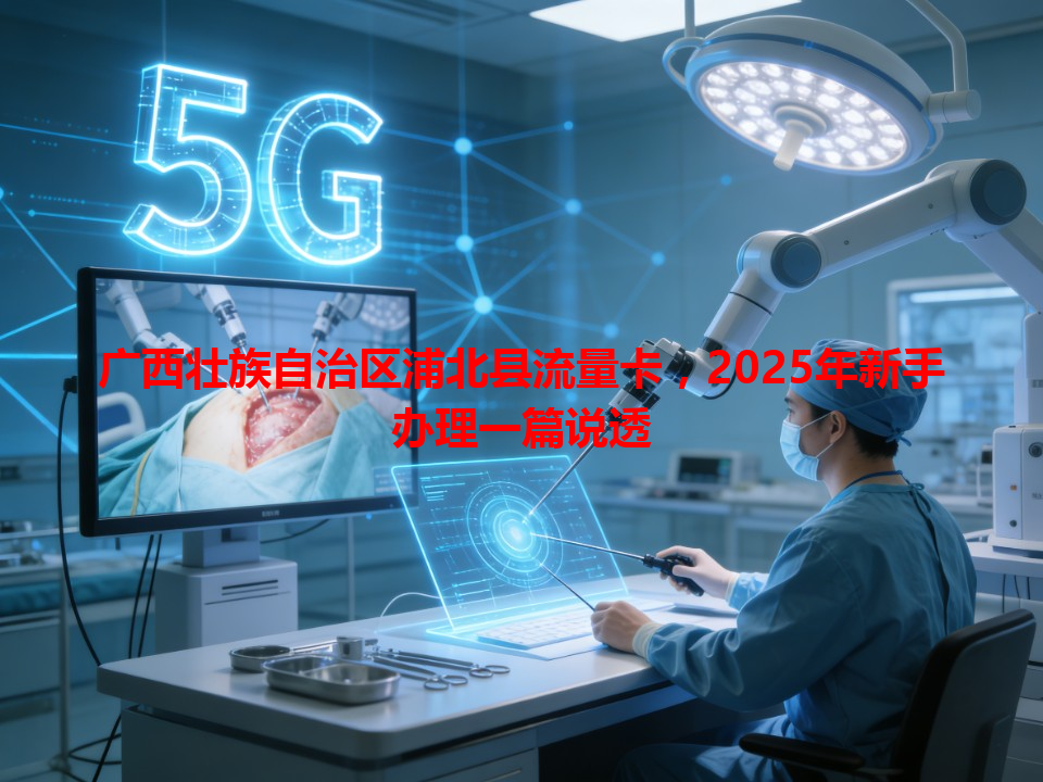 广西壮族自治区浦北县流量卡，2025年新手办理一篇说透