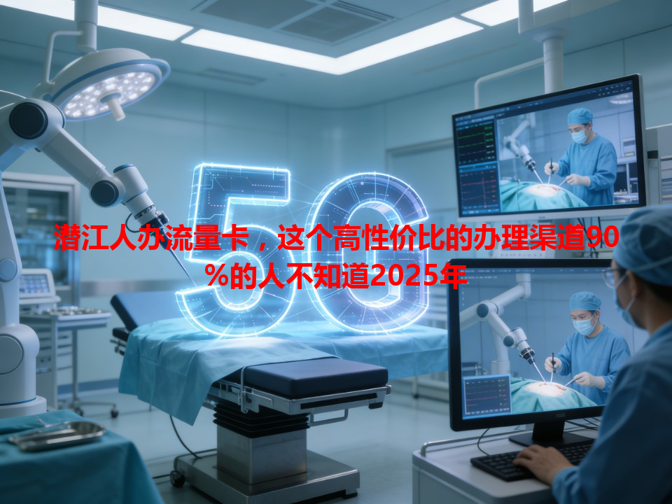 潜江人办流量卡，这个高性价比的办理渠道90%的人不知道2025年