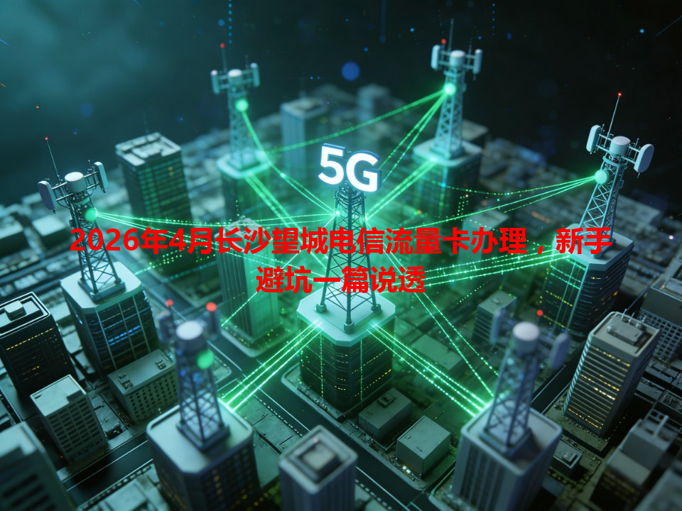 2026年4月长沙望城电信流量卡办理，新手避坑一篇说透