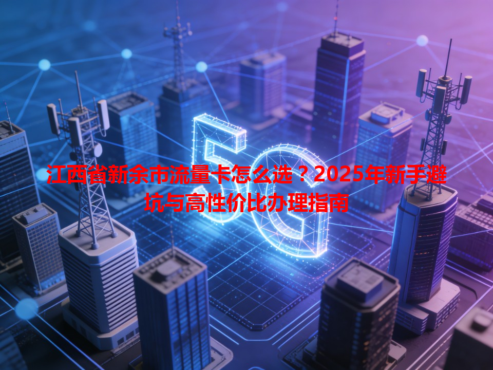 江西省新余市流量卡怎么选？2025年新手避坑与高性价比办理指南